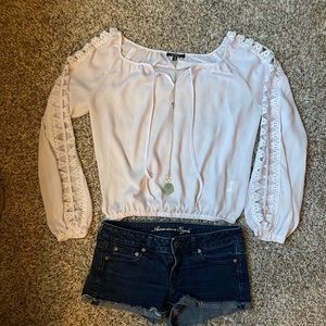 XOXO Long Sleeve Top - Size S